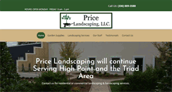 Desktop Screenshot of price-nursery.com